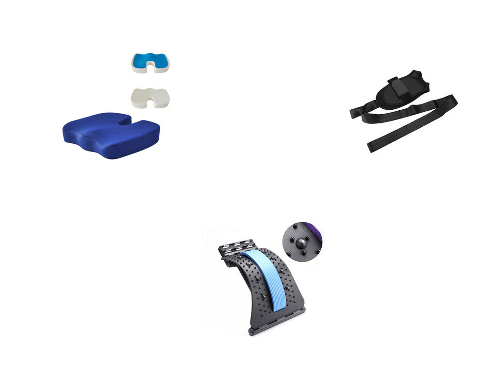 Lumbar Traction Back Brace - vuliza