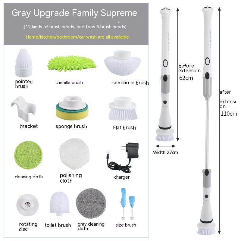 Cordless Kitchen Cleaning Brush - vuliza