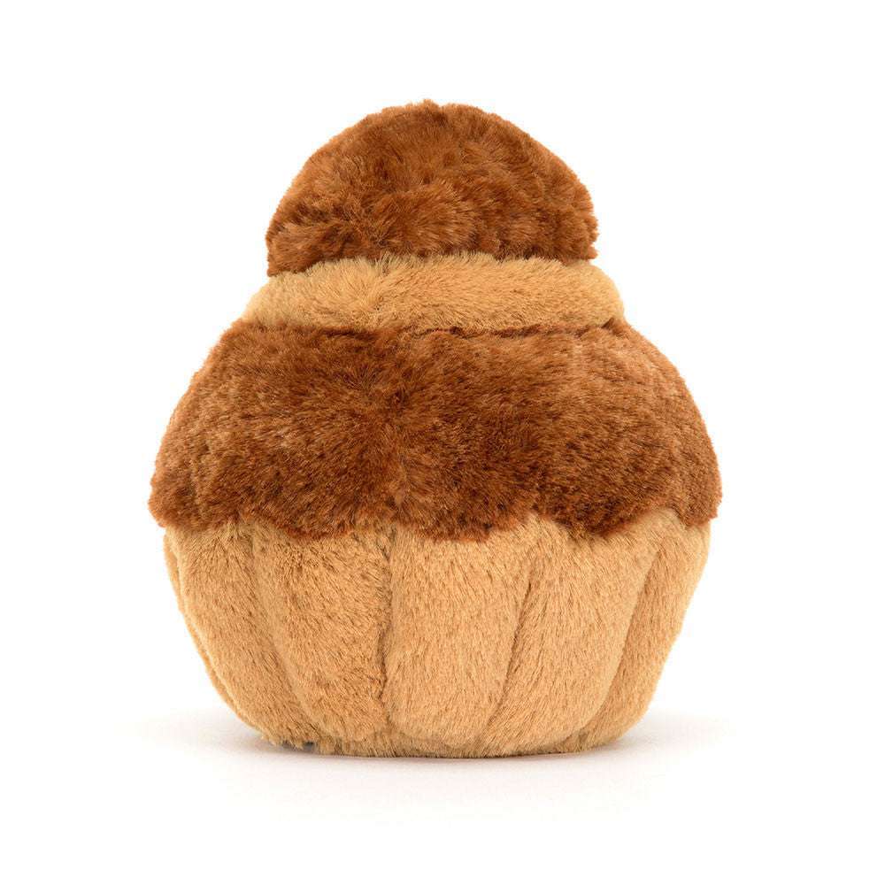 Jellycat Amuseables Brigitte Brioche plush toy with soft, detailed bread and pastry design, perfect for cuddling and play.