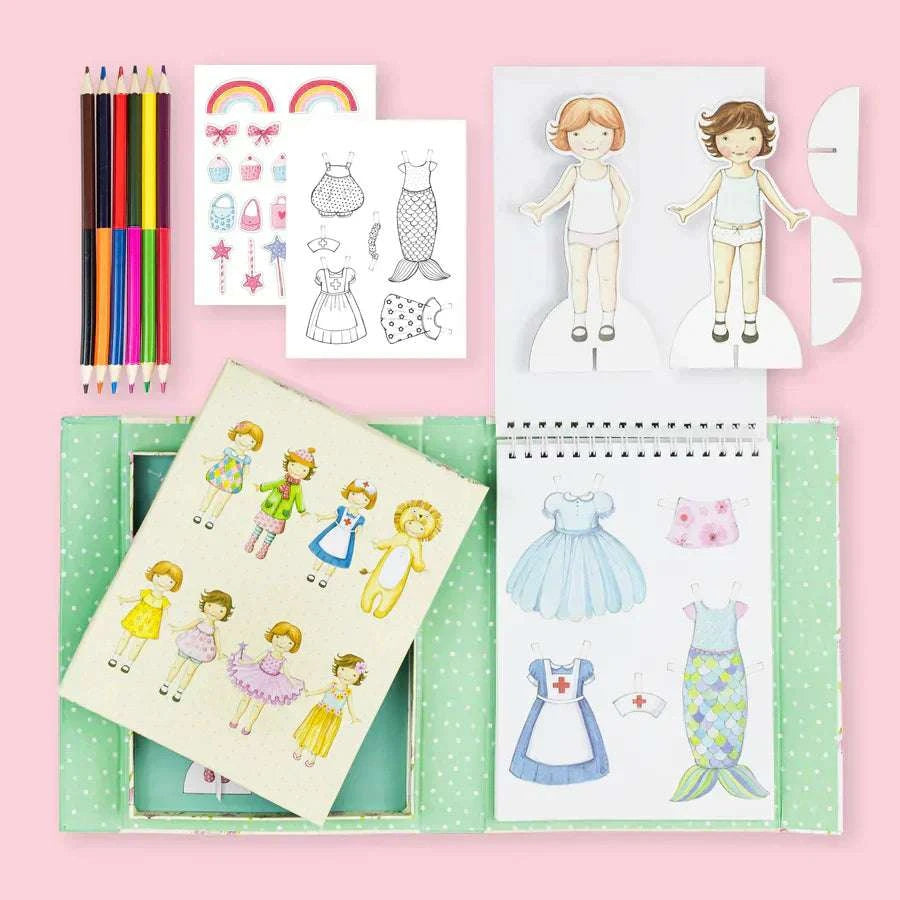 Paper Dolls Kit - Vintage - Caitly