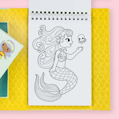Colouring Set - Mermaids - Caitly