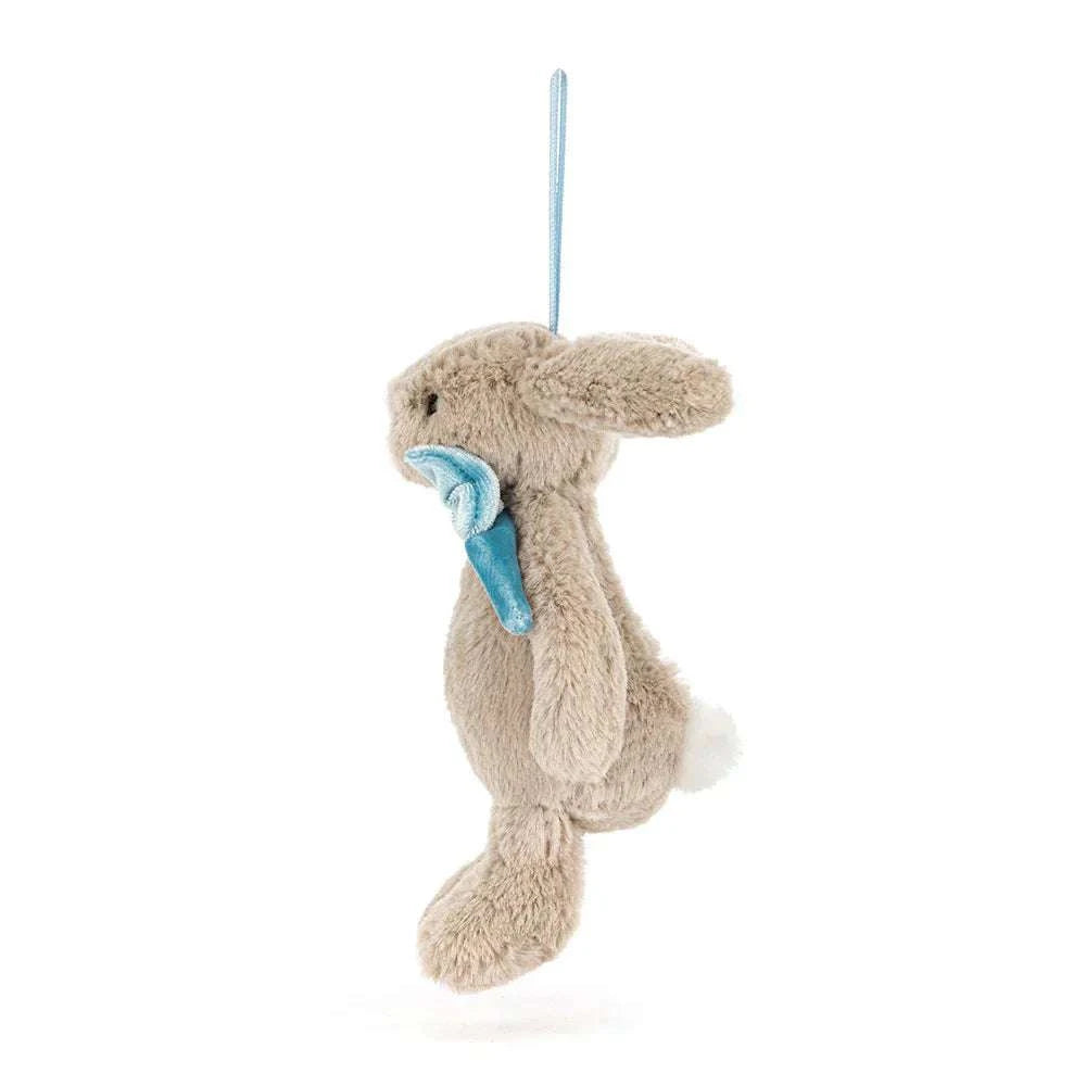 Bashful Beige Bunny Decoration Jelly cat