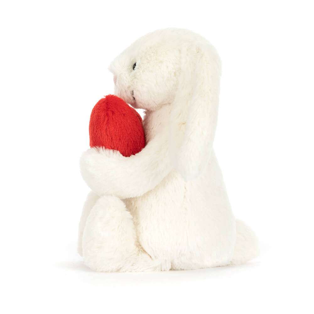 Bashful Red Love Heart Bunny - Caitly