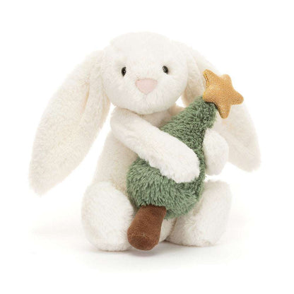 Bashful Bunny with Christmas Tree - Caitly