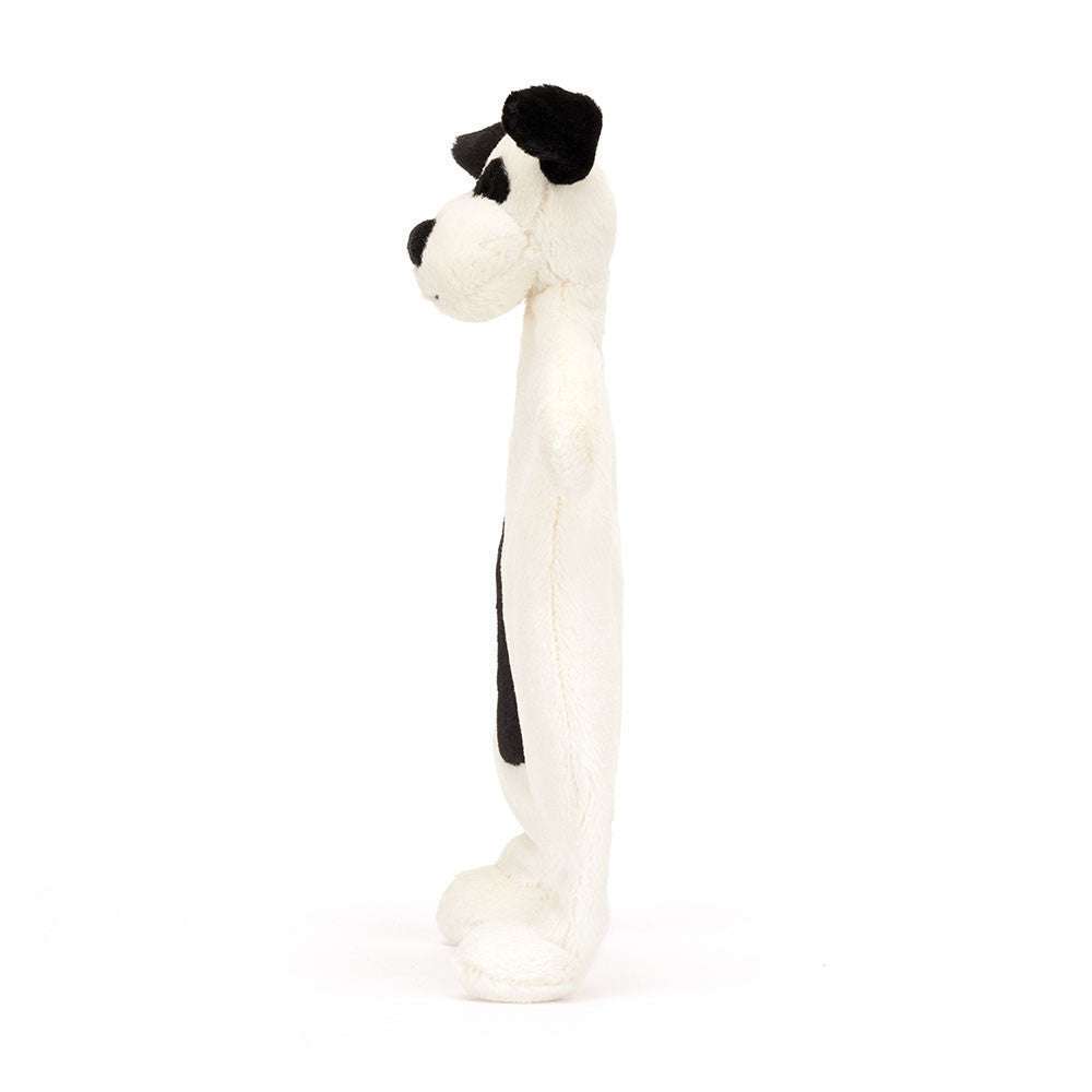 Bashful Black & Cream Puppy Comforter - Caitly