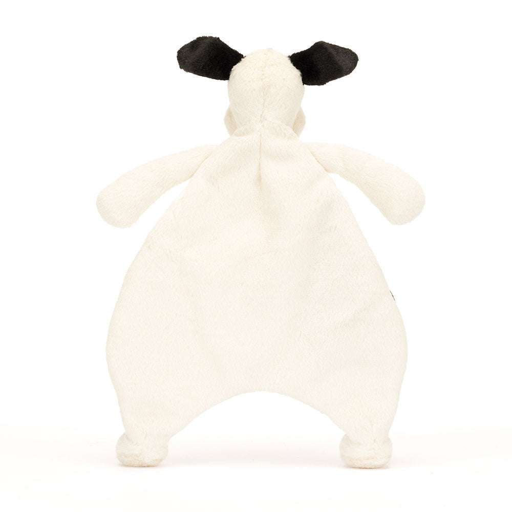Bashful Black & Cream Puppy Comforter - Caitly