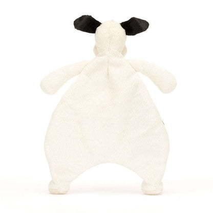 Bashful Black & Cream Puppy Comforter - Caitly