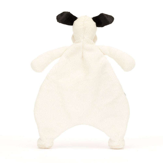 Bashful Black & Cream Puppy Comforter - Caitly