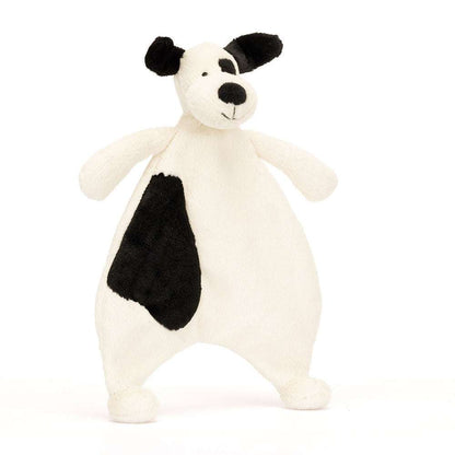 Bashful Black & Cream Puppy Comforter - Caitly