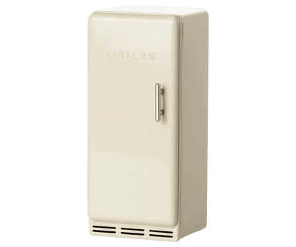 Maileg Metal Fridge, Mouse - Off white - Caitly