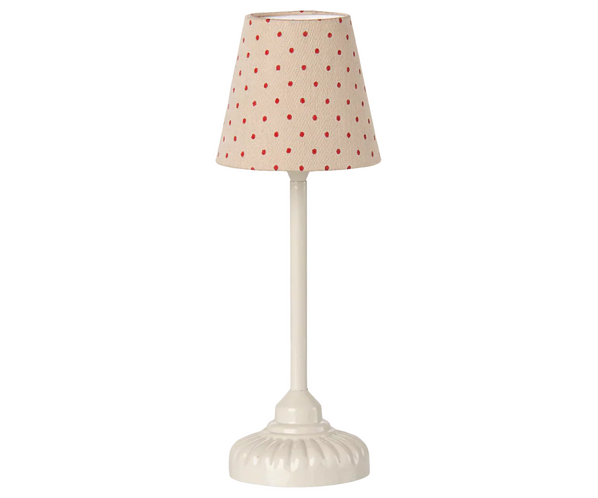 Maileg Vintage Floor Lamp, Mouse - Sand - Caitly