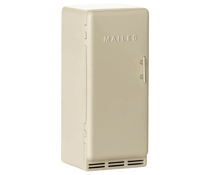 Maileg Metal Fridge, Mouse - Off white - Caitly