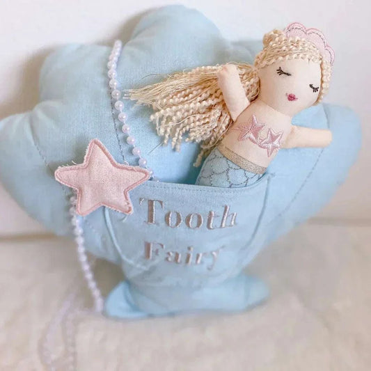 Mon Ami Mimi Mermaid Tooth Fairy Pillow and Doll Set - Caitly