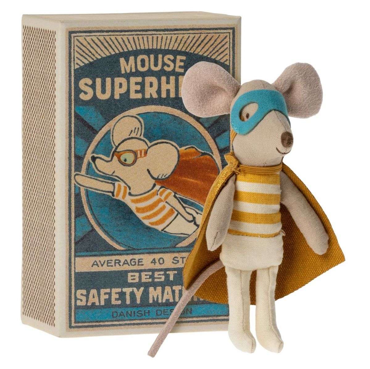 Superhero Mouse, Little Brother in Matchbox - Caitly