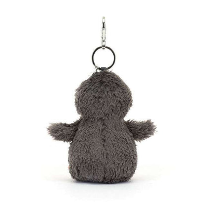 Jellycat Peanut Penguin Bag Charm featuring a cute, plush penguin with a playful design, perfect for accessorizing bags.