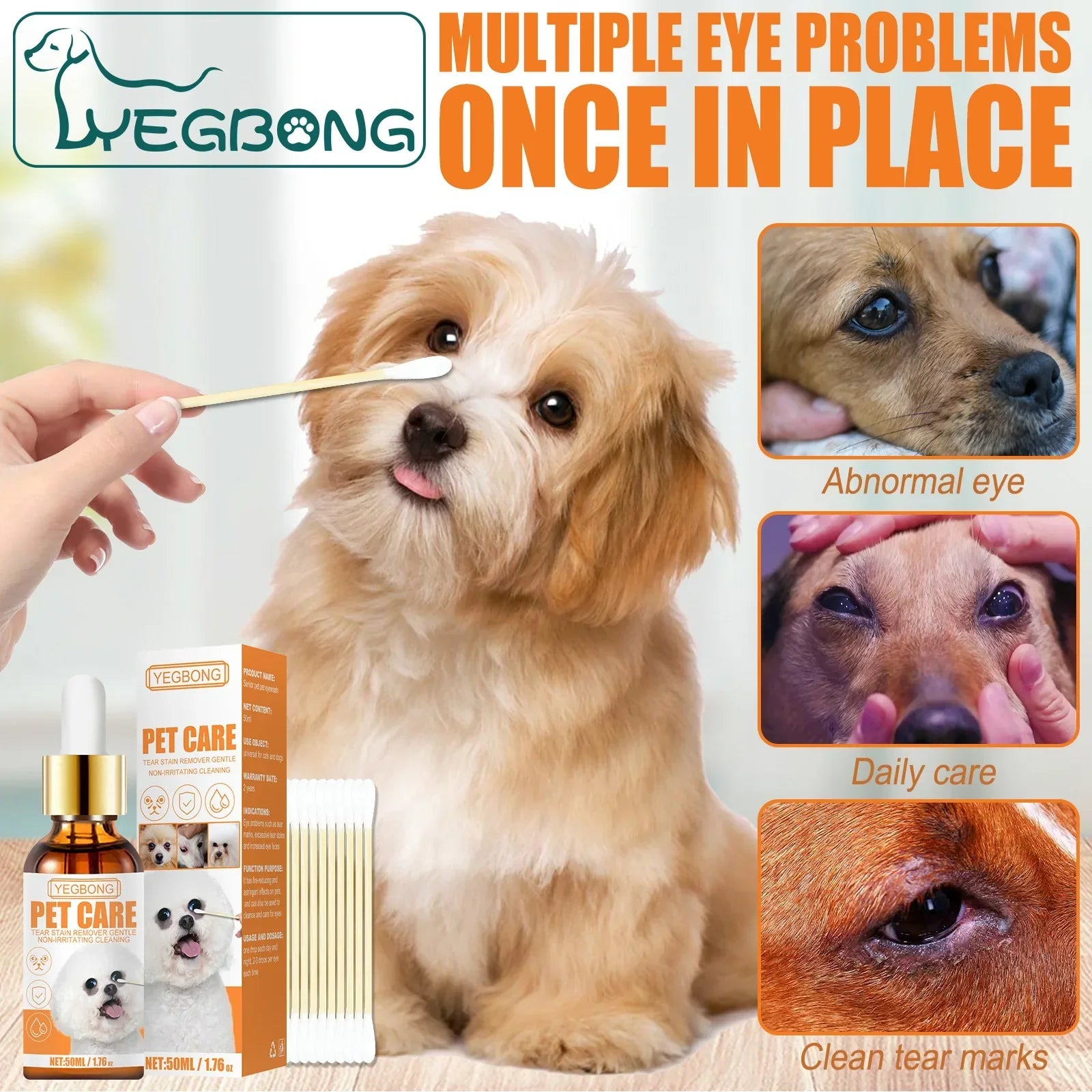 Dog Eye Wash Drops - vuliza
