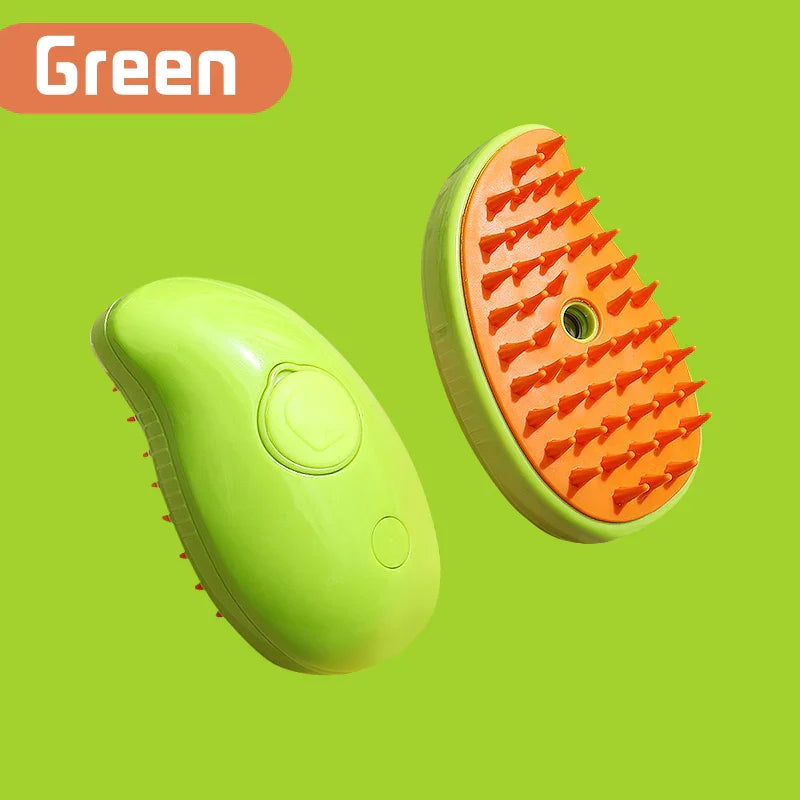 Electric Steamy Cat Brush - vuliza