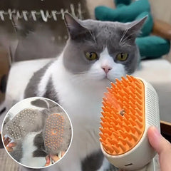 Electric Steamy Cat Brush - vuliza