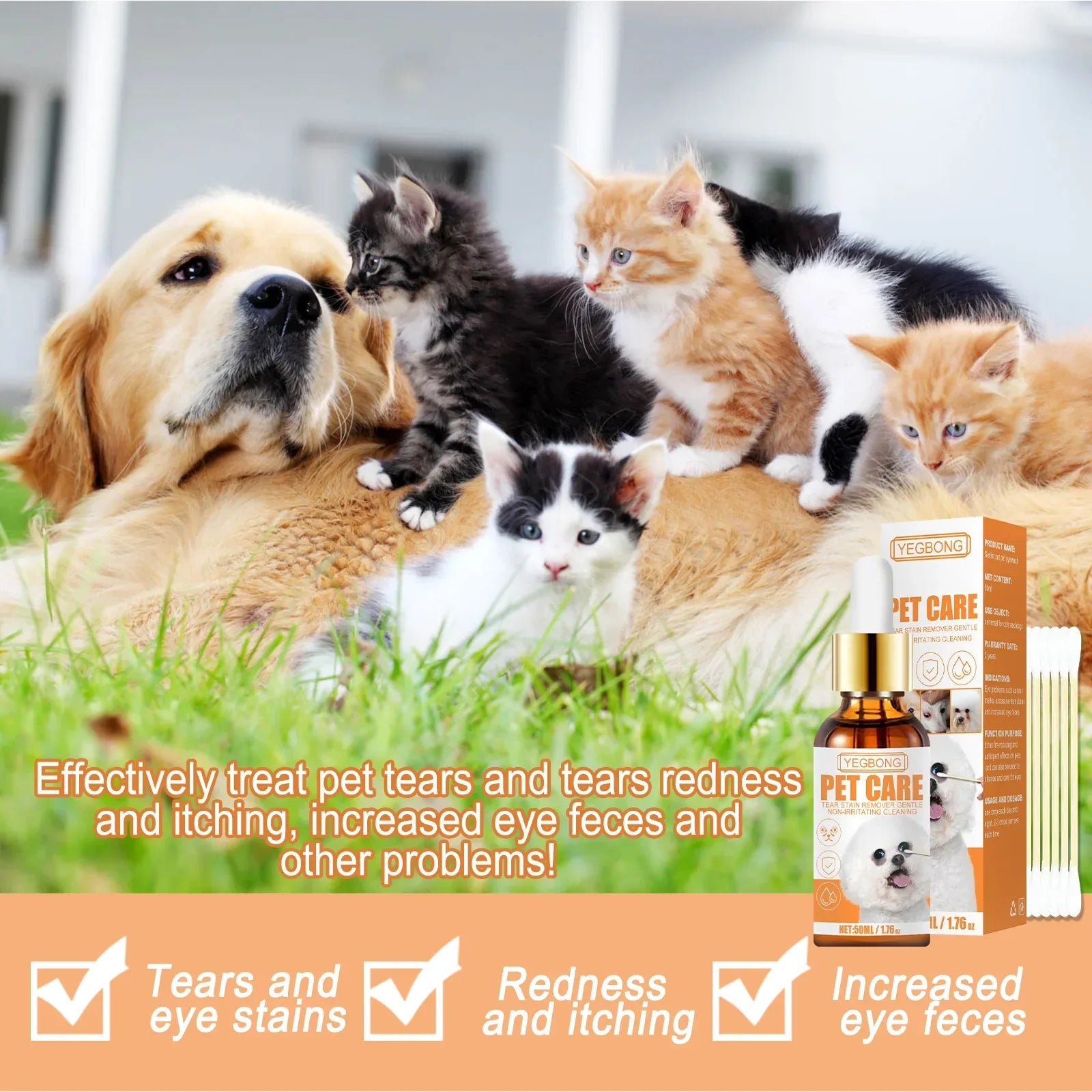 Dog Eye Wash Drops - vuliza