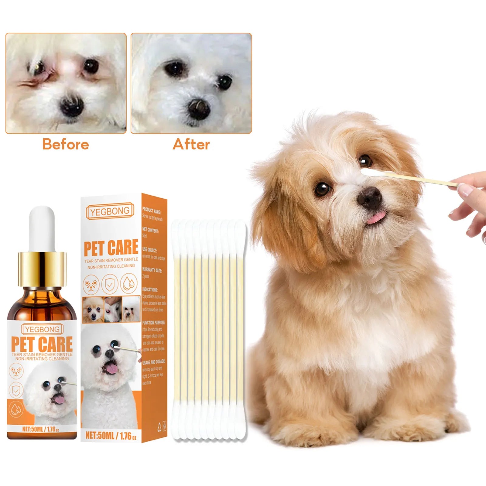 Dog Eye Wash Drops - vuliza