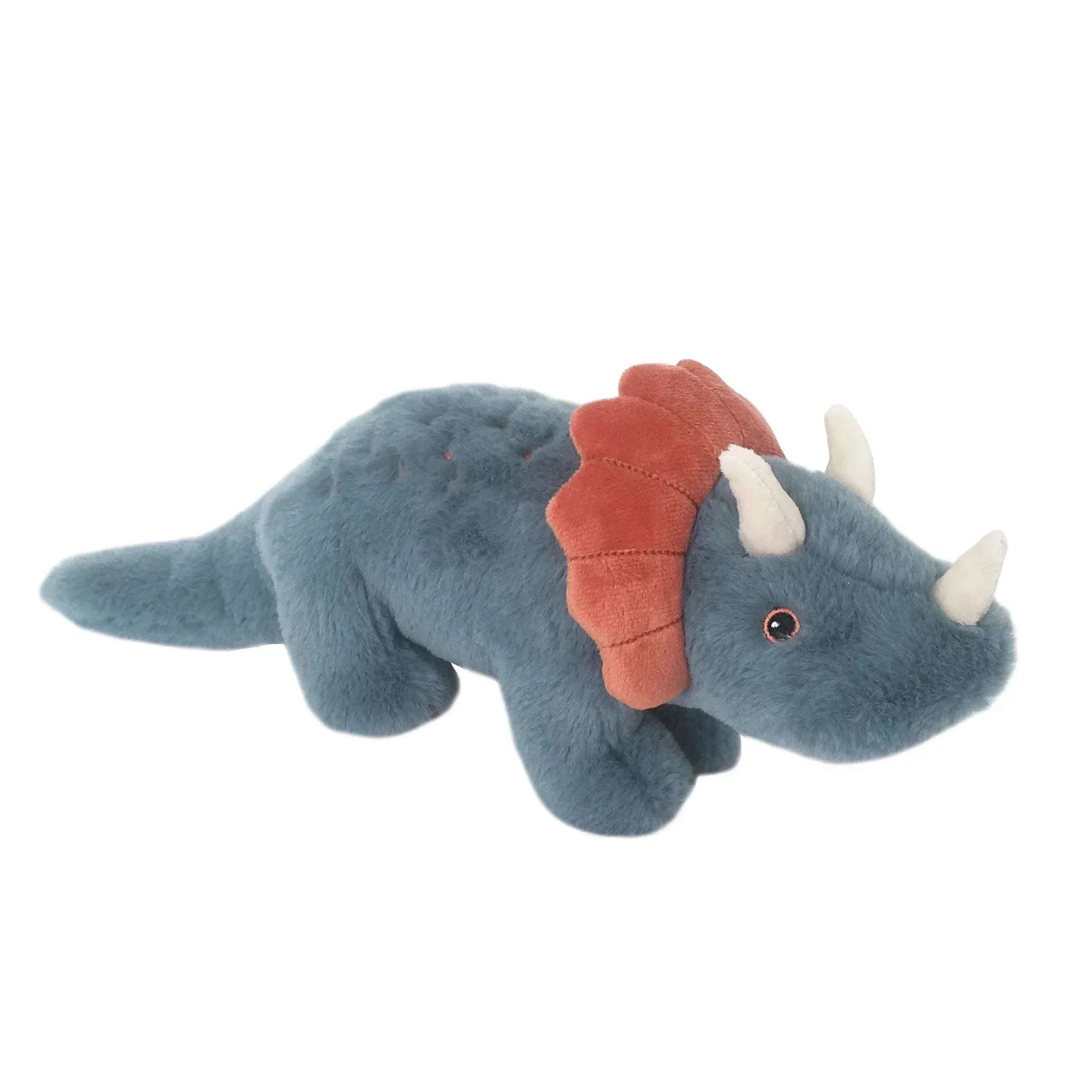 Mon Ami Blu the Triceratops Plush Toy - Caitly