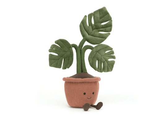 Amuseables Monstera Plant Jelly cat