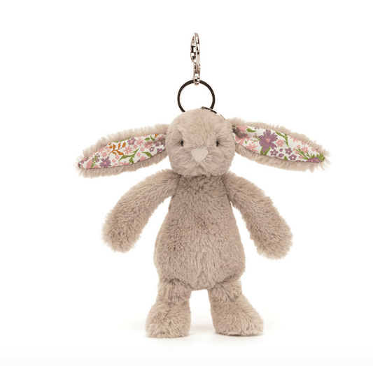 Blossom Beige Bunny 'Petal' Bag Charm Jelly cat