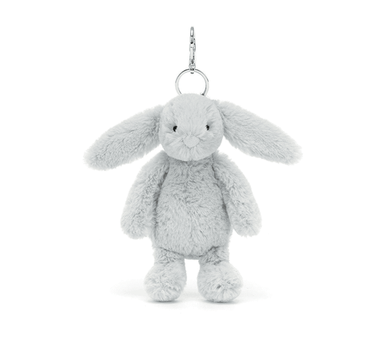 Bashful Silver Bunny Bag Charm Jelly cat