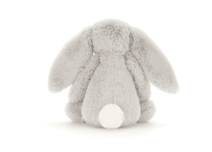 Bashful Grey Silver Bunny Medium Jelly cat