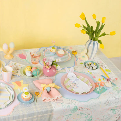 Meri Meri Easter Color In Activity Tablecloth - Caitly