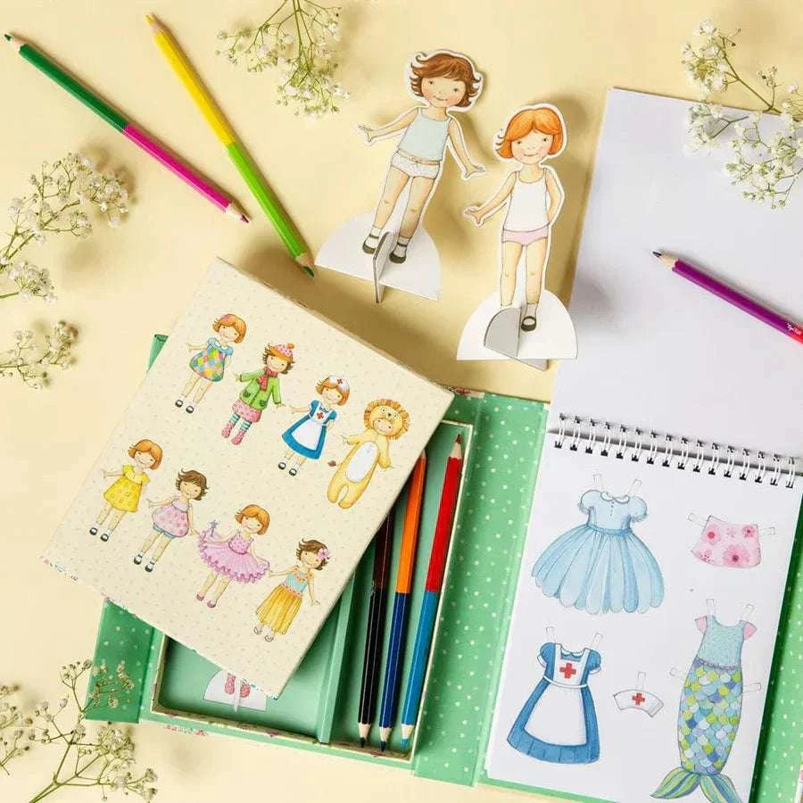 Paper Dolls Kit - Vintage - Caitly