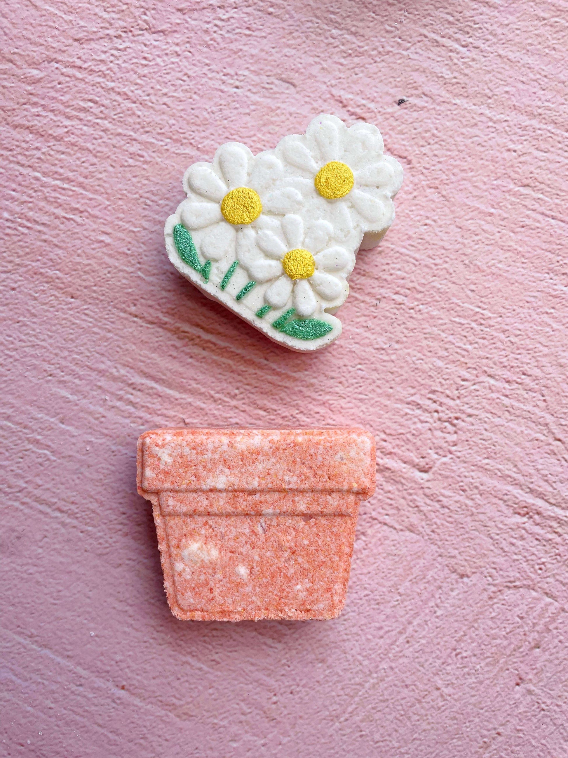 Pot of Daisies Bath Bomb - Caitly