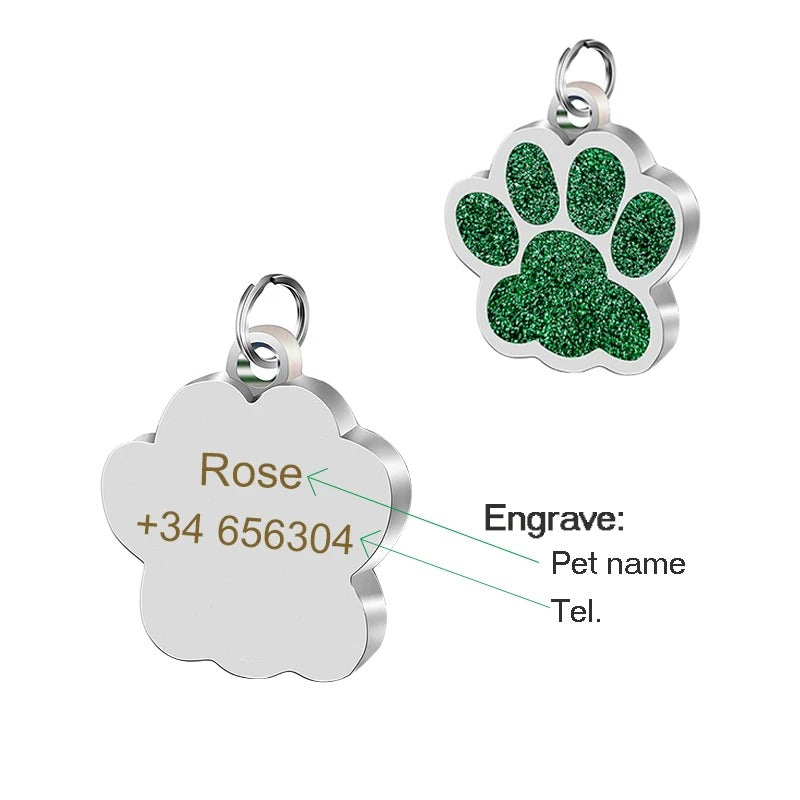 Adjustable Pet Collar Tag