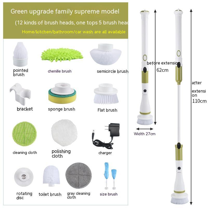 Cordless Kitchen Cleaning Brush - vuliza