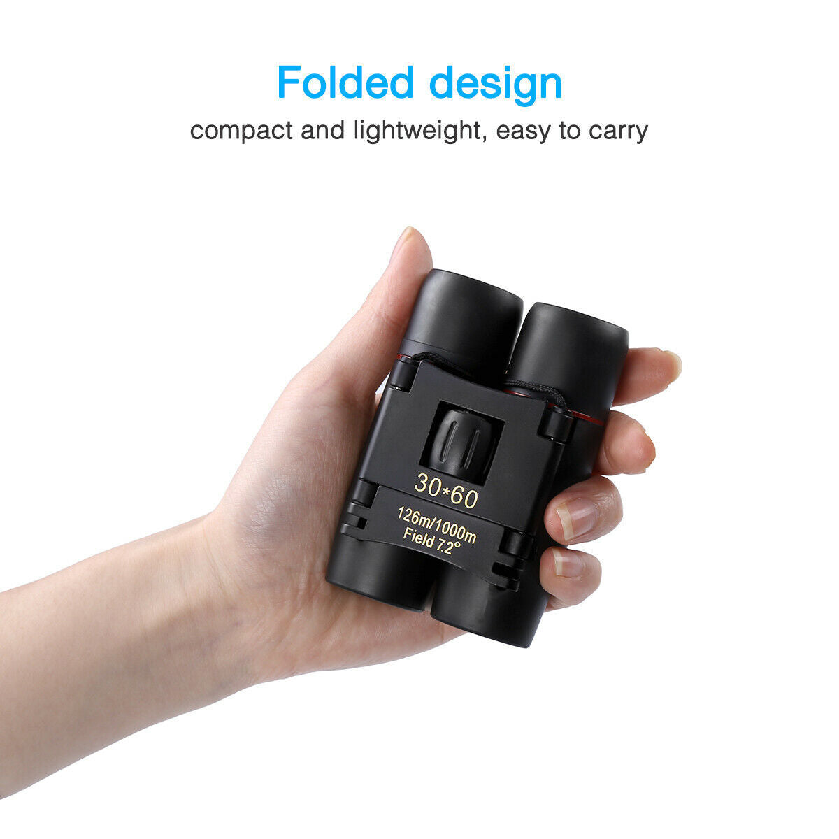 Compact Travel Zoom Binoculars - vuliza