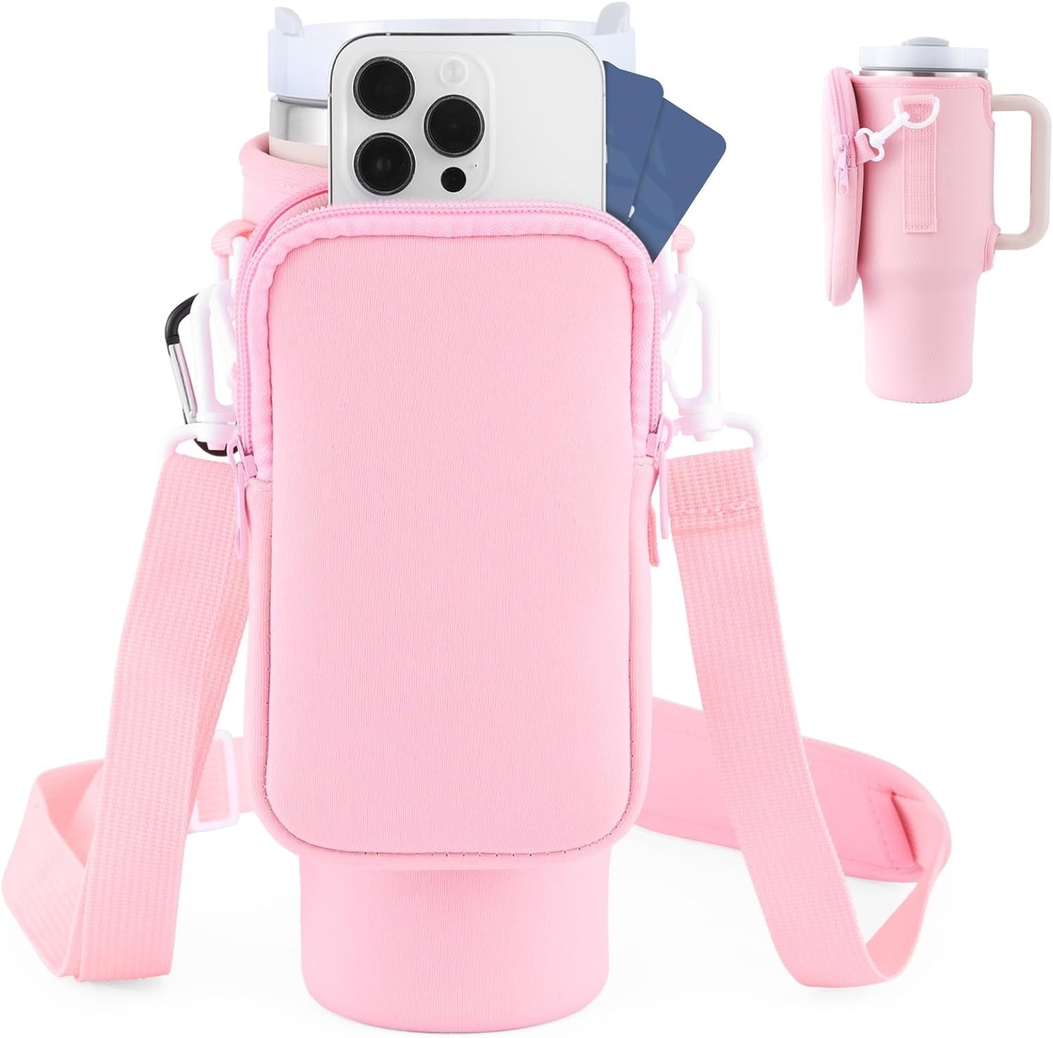 Adjustable Strap Water Bottle - vuliza