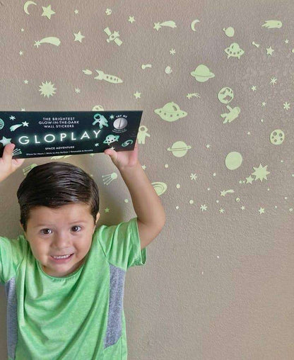 Space Adventure Series Glow in the Dark Wall Stickers - Caitly