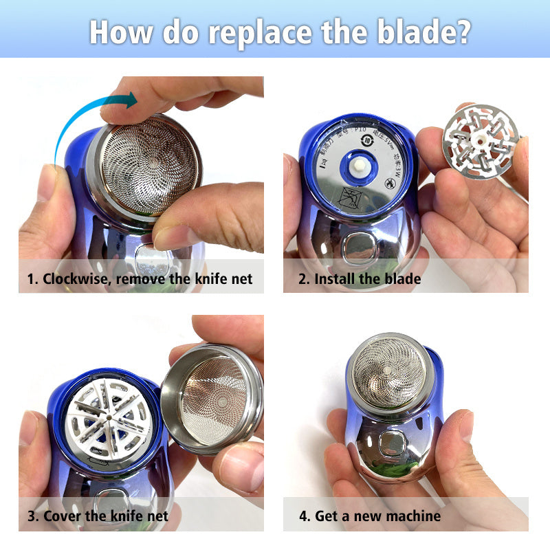 USB Rechargeable Electric Shaver - vuliza