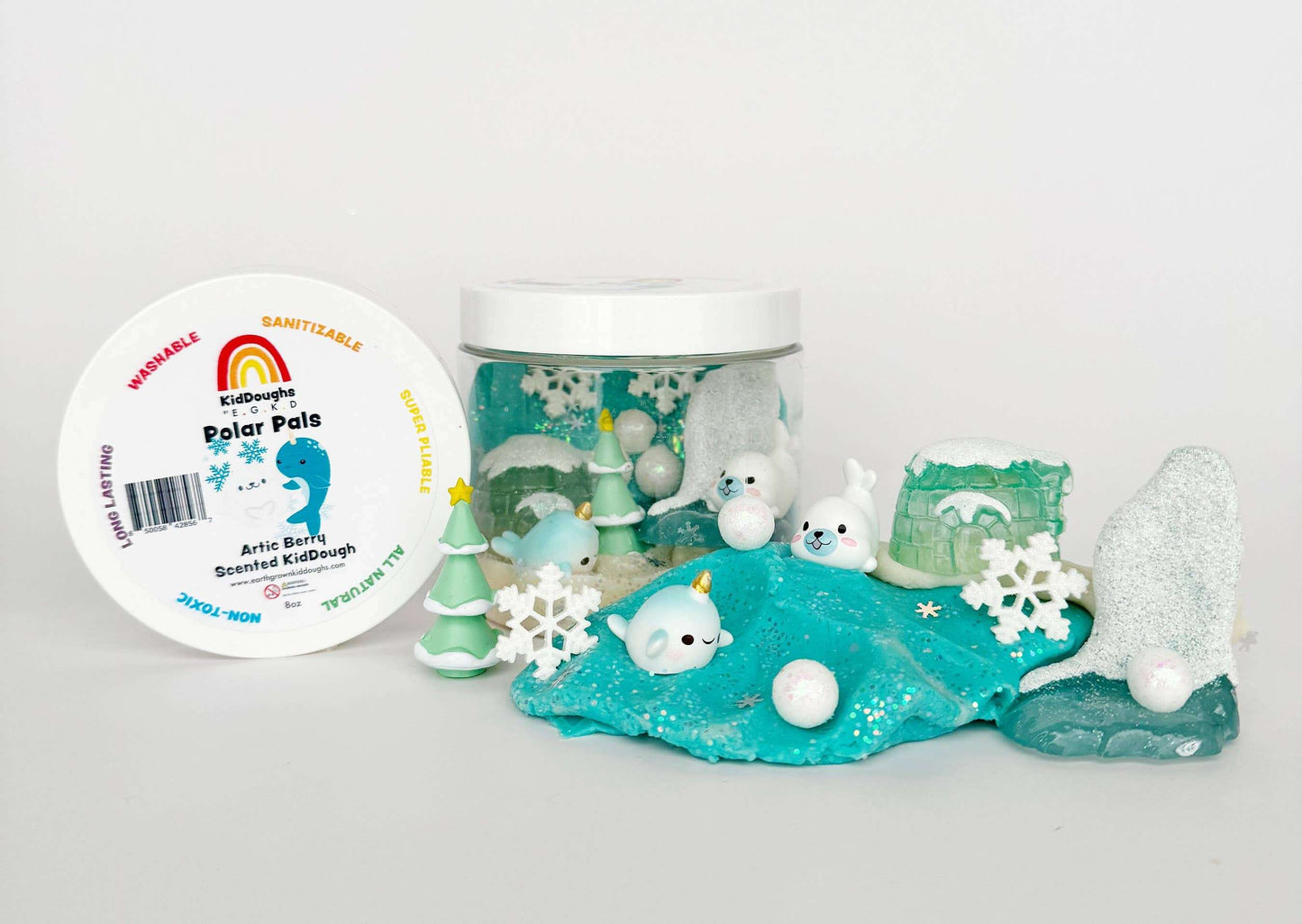 Polar Pals (Arctic Berry) Dough-To-Go - Caitly