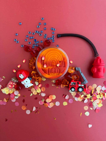 Fire Station (Cherry Mango) KidDough Play Kit - Caitly