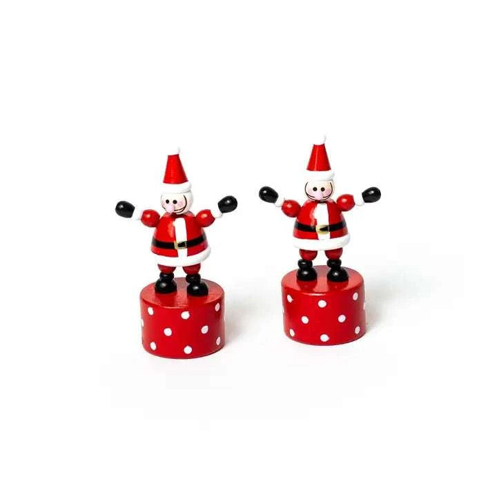 Santa & Reindeer Christmas Push Puppets - Caitly