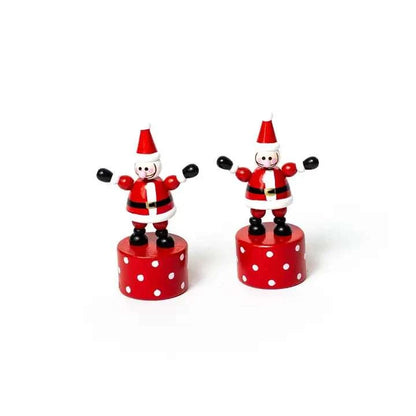 Santa & Reindeer Christmas Push Puppets - Caitly
