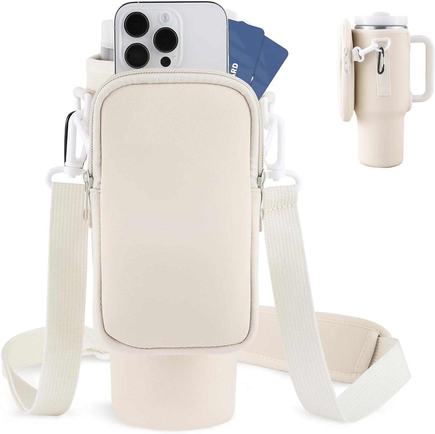Adjustable Strap Water Bottle - vuliza