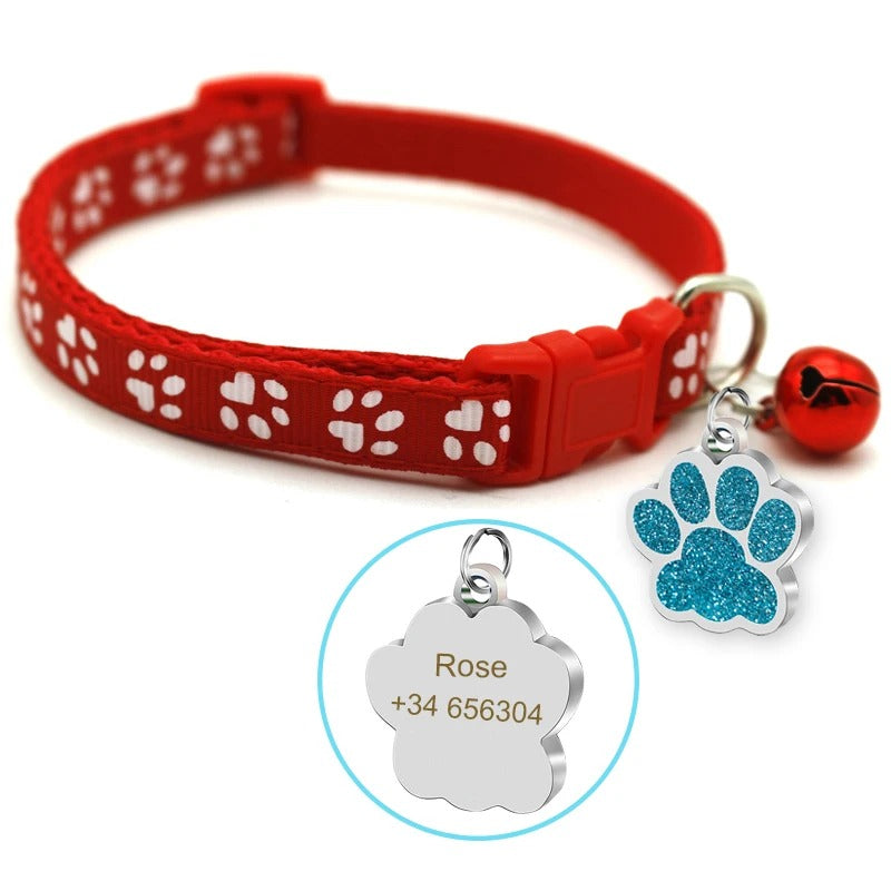Adjustable Pet Collar Tag