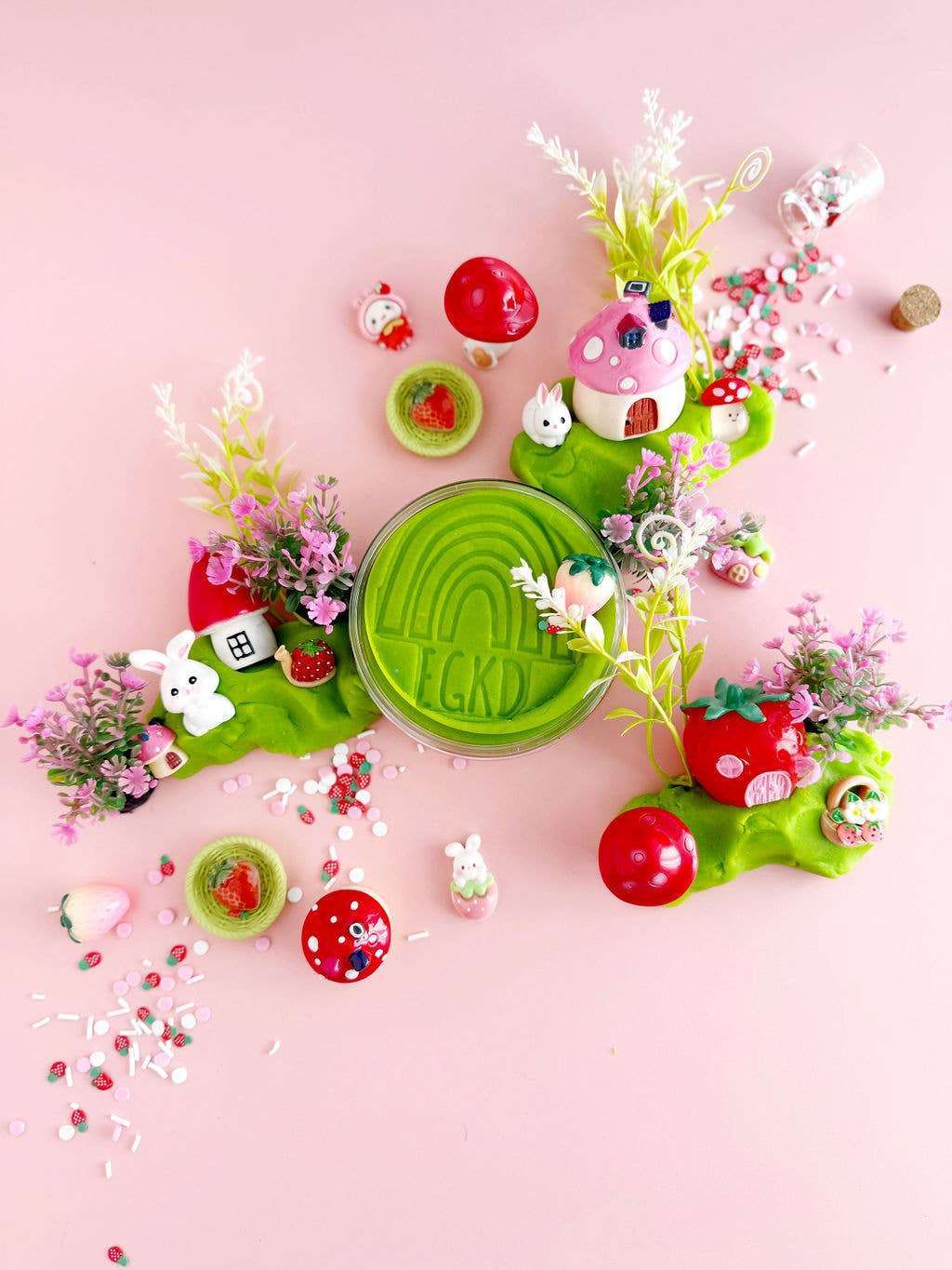 Bunny Berry Village KidDough Play Kit - Caitly