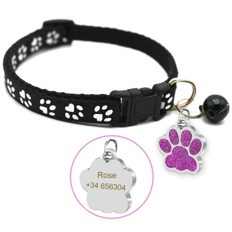 Adjustable Pet Collar Tag