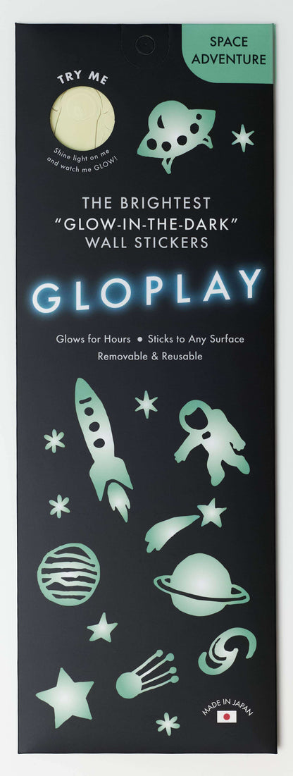 Space Adventure Series Glow in the Dark Wall Stickers - Caitly