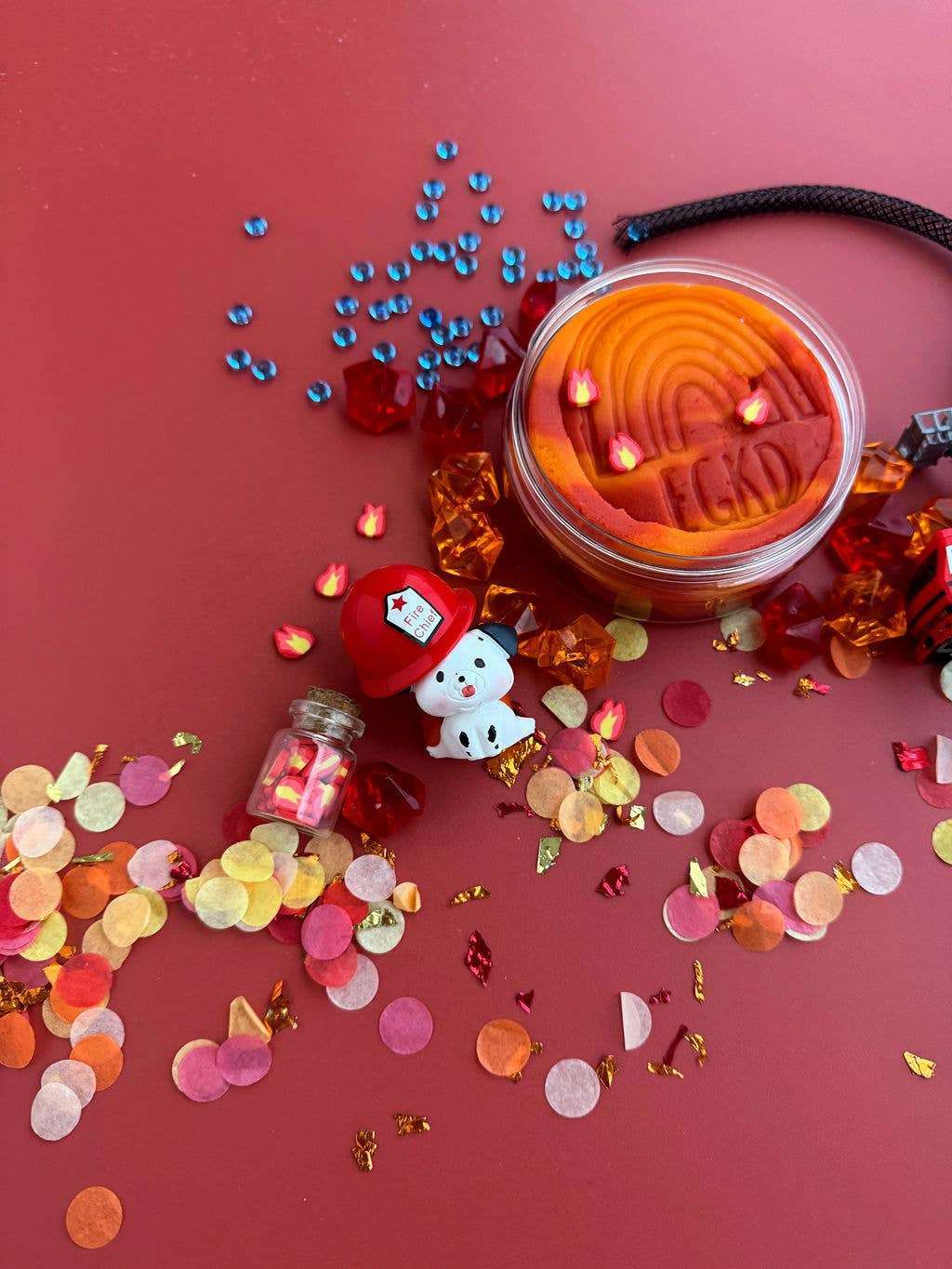 Fire Station (Cherry Mango) KidDough Play Kit - Caitly