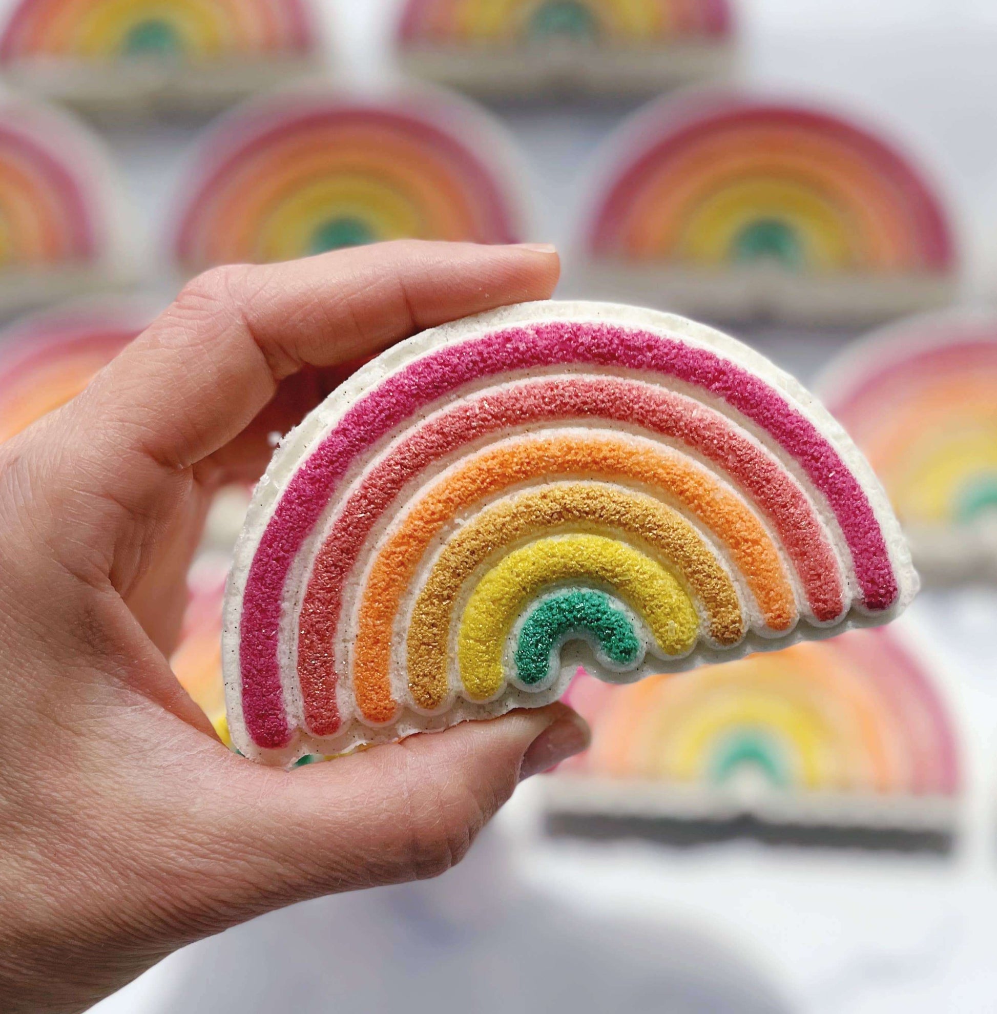 Rainbow Bath Bomb - Boho Rainbow - Caitly
