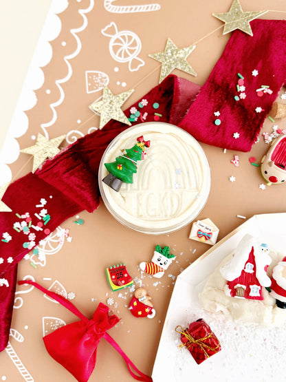 Santa's Cottage (Milk & Cookies) KidDough Play Kit - Caitly